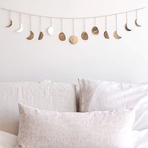 Gold Moon Garland decor